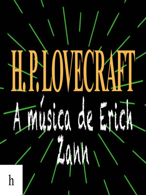cover image of A Música de Erich Zann